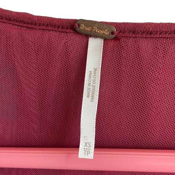 Free People Wildflower Honey Peasant Blouse, Size XS - Picture 6 of 8